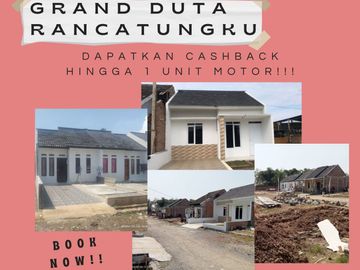 Bonus motor baru, pagar canopy, rumah murah bandung