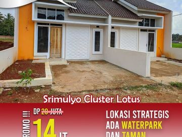 Rumah asri one gate sistem view gunung dan asri