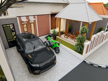 Rumah Klasik Luas dan Nyaman Type 98/223 Dijual di Manisrenggo