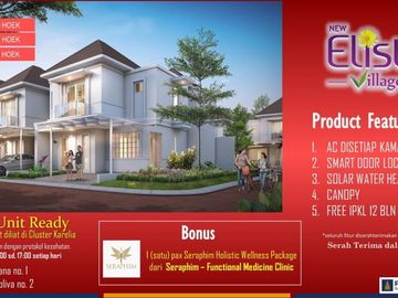 RUMAH LEBAR 8 HOEK NEW CALISTA DI GADING SERPONG