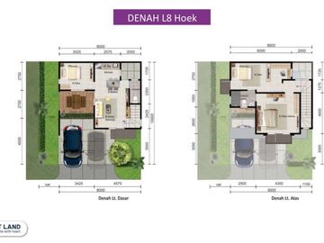 RUMAH LEBAR 8 HOEK NEW CALISTA DI GADING SERPONG