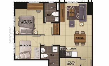 2 Bedroom Condominium for sale in Avida Riala in Cebu IT Park