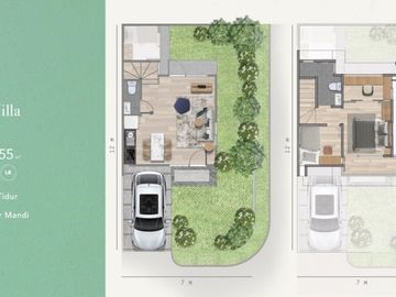 Rumah Lokasi Strategis di Lippo Village Utara Cendana Parc