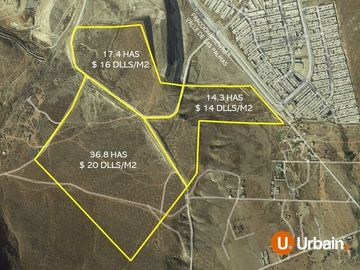 Terreno en Venta Valle de las Palmas Tijuana