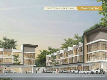 DIJUAL RUKO BARU KINGSPOINT PINGGIR JALAN RAYA DKT SUMMARECON BEKASI UTARA