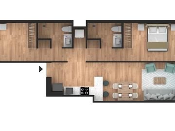 CALLE ODRIOZOLA N° 2XX, DPTO. 306/406/505, URB. JARDIN