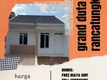 Perumahan grand duta rancatungku, diskon 20 juta, free biaya shm