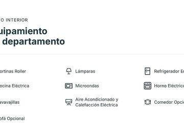 Departamento frente Parque Araucano