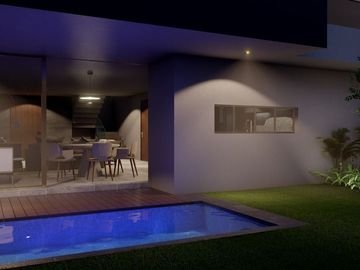 Estrena Casa en Juriquilla con Alberca Propia y 4 Recamaras una en PB, Lujo