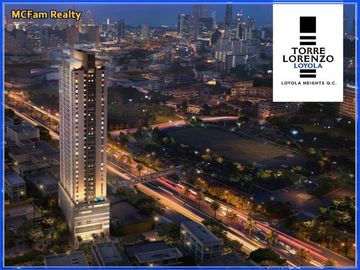 Condominium Unit for Sale Near Ateneo de Manila University Katipunan QC- Torre Lorenzo Loyola