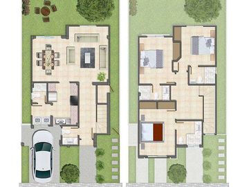 Venta de casa a estrenar con acabados de lujo/Urb. Casalaguna/a 5 minutos de Riocentro Dorado.