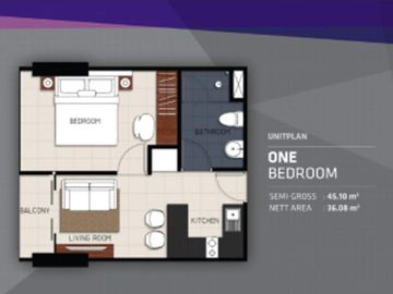 Apartemen Brooklyn Alam Sutera 1 BR Siap Huni MURAH
