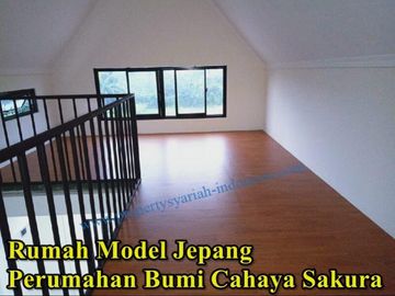 Rumah Model Jepang Strategis 10 mnt ke Jl Raya Jkt - Bogor
