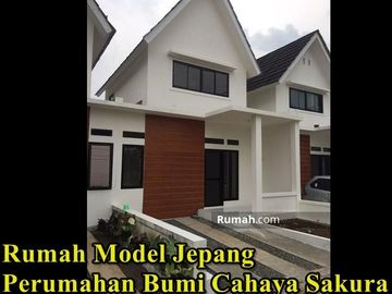 Rumah Model Jepang Strategis 10 mnt ke Jl Raya Jkt - Bogor