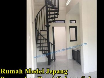 Rumah Model Jepang Strategis 10 mnt ke Jl Raya Jkt - Bogor