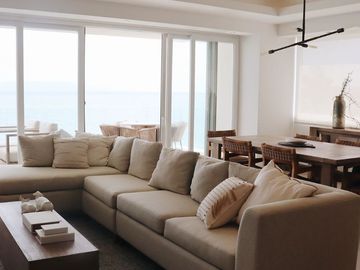 Departamento amueblado  a pie de playa en Bucerias, Nayarit
