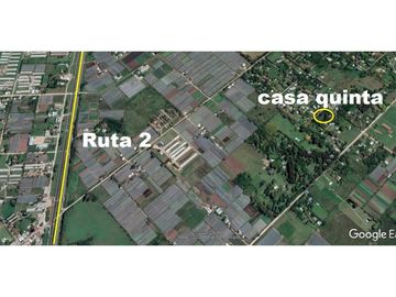 Casa quinta Prox. Ruta 2 - PERMUTA POR CAMPO