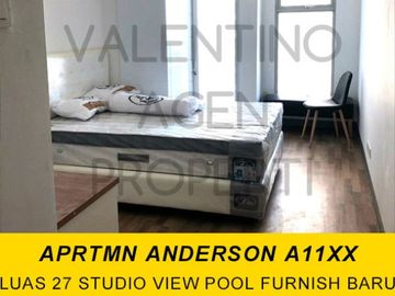 STUDIO Anderson Apartemen Murah Baru Gress