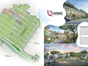 RUMAH DI CLUSTER FLAMINGO TYPE 8X16 PREMIUM, DI SUMMARECON SERPONG