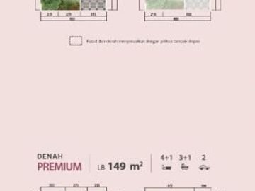 RUMAH DI CLUSTER FLAMINGO TYPE 8X16 PREMIUM, DI SUMMARECON SERPONG
