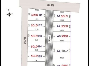 TERBATAS 1 UNIT TERAKHIR; KAVLING PERUMAHAN NEMPEL KAMPUS PPPPG SENI