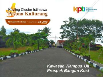 TERBATAS 1 UNIT TERAKHIR; KAVLING PERUMAHAN NEMPEL KAMPUS PPPPG SENI