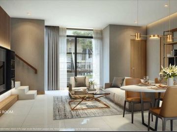 Rumah modern tropis Blizfield BSD Harga perdana pasti untung