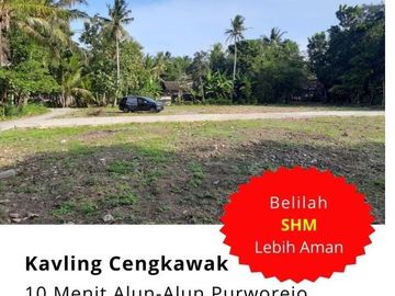 Tanah Dijual SHM, 5 Menit SMAN 3 Purworejo