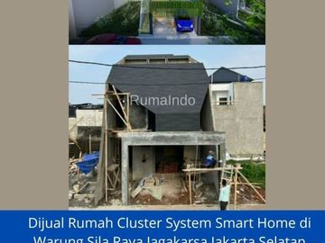 Dijual Rumah Cluster System Smart Home di Warung Sila Raya Jagakarsa Jakarta Selatan