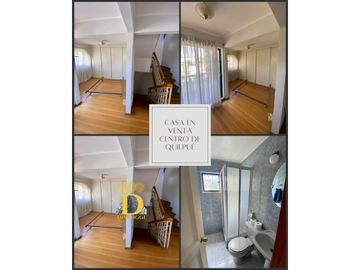 CASA EN VENTA EN CENTRO DE QUILPUÉ