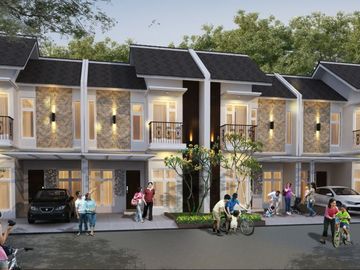 Rumah 2 Lantai Dibawah 1M dekat Karawaci