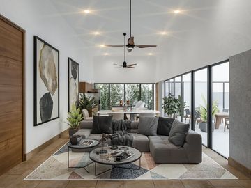Residencia Yaxlum al norte de Mérida Yucatán,  1 planta con alberca