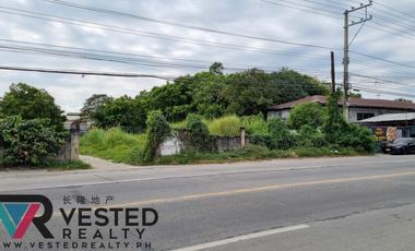 Pampanga San Fernando Commercial Lot with wide frontage for Sale
