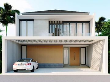 DIJUAL RUMAH MEWAH MODERN 2 LANTAI TYPE 200/200 DI PEMDA