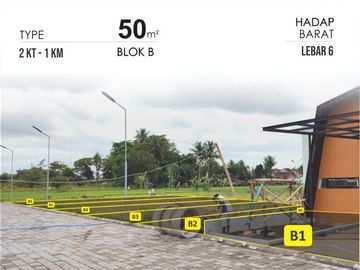 Rumah Minimalis dengan 3 Type Modern di Yogyakarta dekat UMY