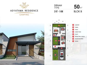 Rumah Minimalis dengan 3 Type Modern di Yogyakarta dekat UMY