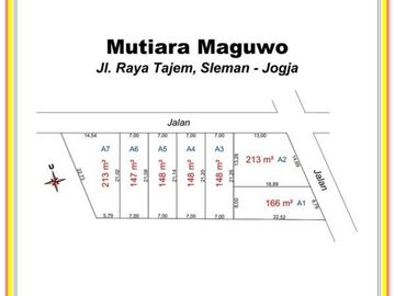 Tanah Jogja, Area Maguwoharjo, Dekat Transmart : Legalitas SHM