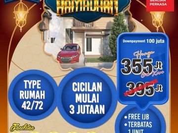 Dijual Rumah modern tipe 42/72 Tambak Cemandi sidoarjo