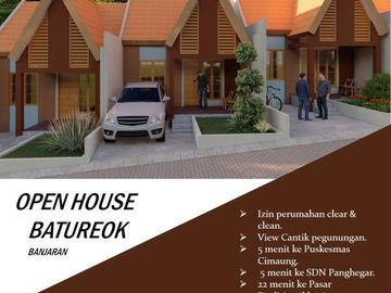 Cluster cantik ala villa sejuk mewah Hunian asri Di banjaran