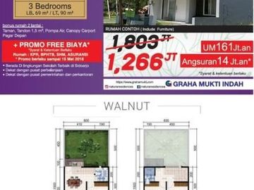 Ciamik Mewah, Type Walnut, Nature Residence , Sidoarjo | Br190 G