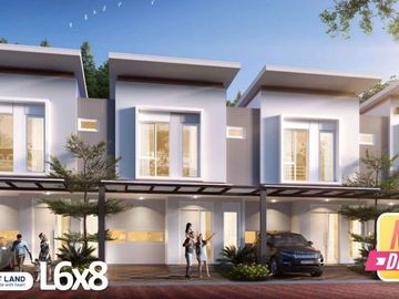 RUMAH LEBAR 6X8 ZUMA@NORT MALIBU DI GADING SERPONG