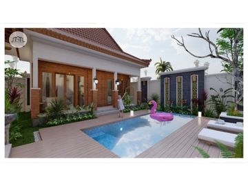 VILLA BERKONSEP JOGLO DI PRAMBANAN KLATEN JAWA TENGAH