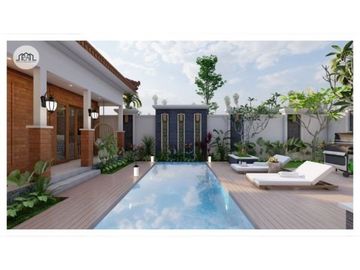 VILLA BERKONSEP JOGLO DI PRAMBANAN KLATEN JAWA TENGAH
