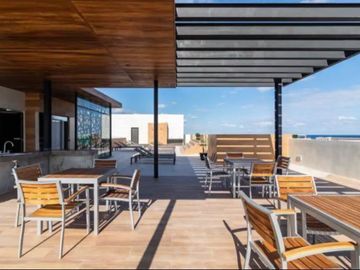 Penthouse a 500 metros del mar, alberca con vista al mar, gimnasio, lobby