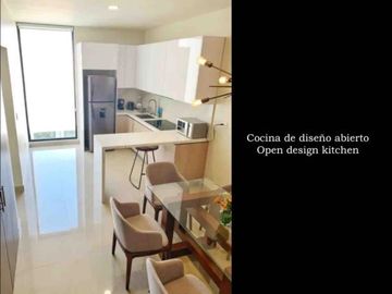 Penthouse a 500 metros del mar, alberca con vista al mar, gimnasio, lobby