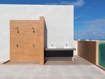 Penthouse a 500 metros del mar, alberca con vista al mar, gimnasio, lobby