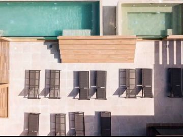 Penthouse a 500 metros del mar, alberca con vista al mar, gimnasio, lobby