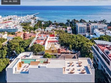 Penthouse a 500 metros del mar, alberca con vista al mar, gimnasio, lobby