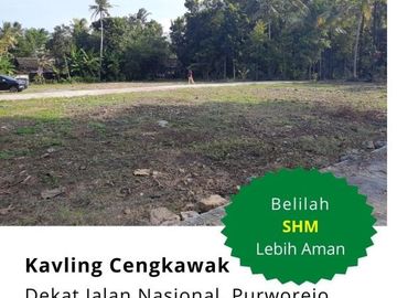Kavling Tanah SHM, 10 Menit Terminal Purworejo