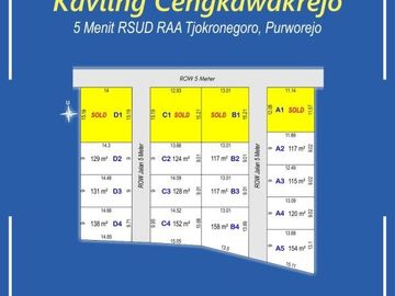 Kavling Tanah SHM, 10 Menit Terminal Purworejo
